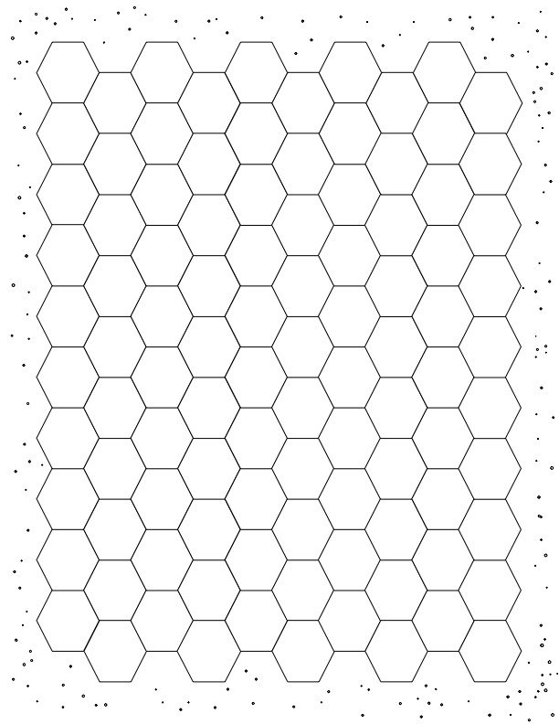 Hexagon Progress Chart